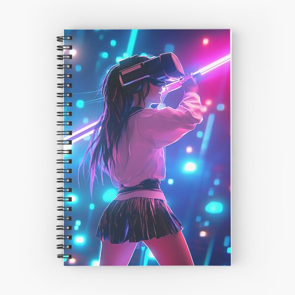 Item preview, Animate Beat saber VR girl designed and sold by Brendon987.