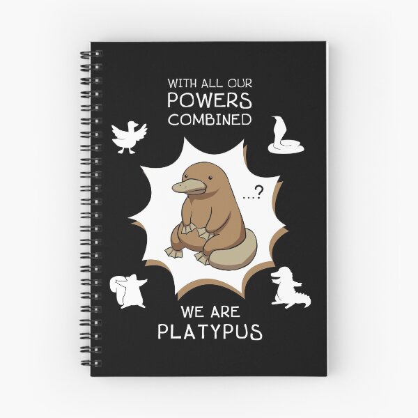 Item preview, With all our powers combined, we are Platypus. designed and sold by fatamyfan1.