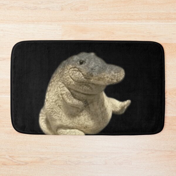 Item preview, Cute Sitting Crocodile Meme designed and sold by PrecisionByAJSM.