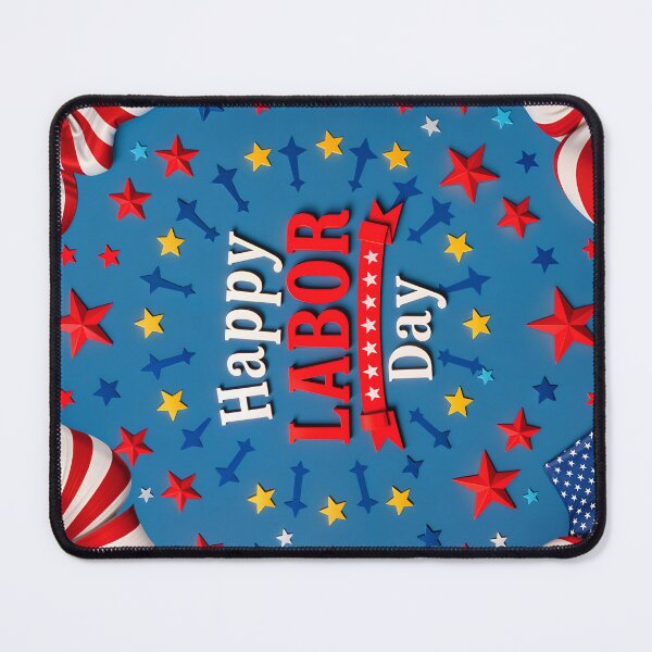 Item preview, Happy Labor Day American Flag Design designed and sold by TheArtOfPat.