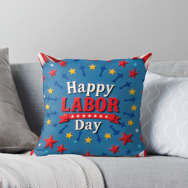 Item preview, Happy Labor Day American Flag Design designed and sold by TheArtOfPat.
