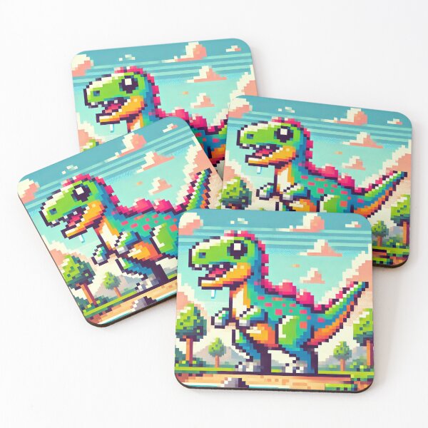Item preview, Pixel Dino Adventure designed and sold by RetroPop23.