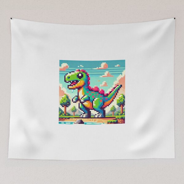 Item preview, Pixel Dino Adventure designed and sold by RetroPop23.