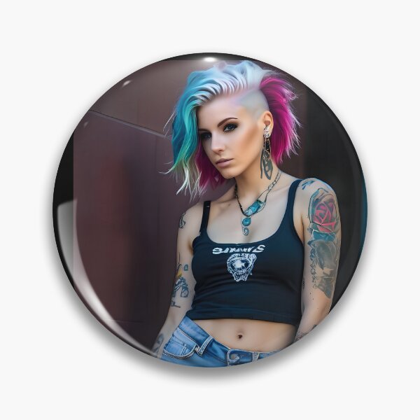 Item preview, Pretty Punk Girl... designed and sold by Hall-O-Gram.