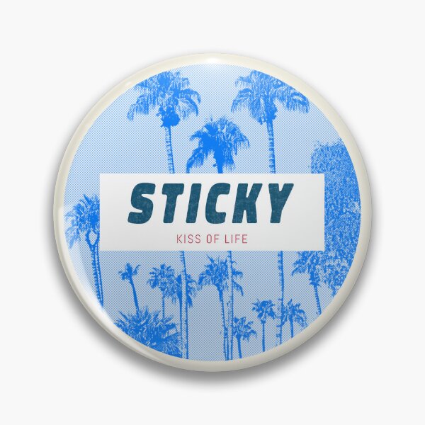 Item preview, Kiss of Life - Sticky | Kpop Merch for Kpop fans | Gift for KISSY designed and sold by Wishful Thinking.