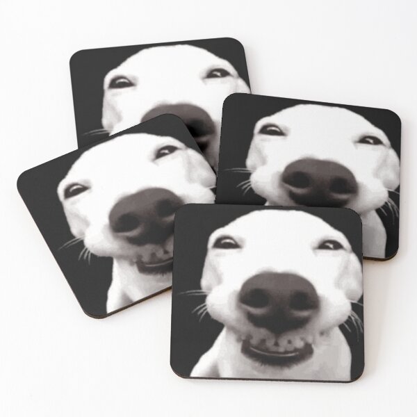 Item preview, Cute Funny Smiling Dog Meme designed and sold by PrecisionByAJSM.