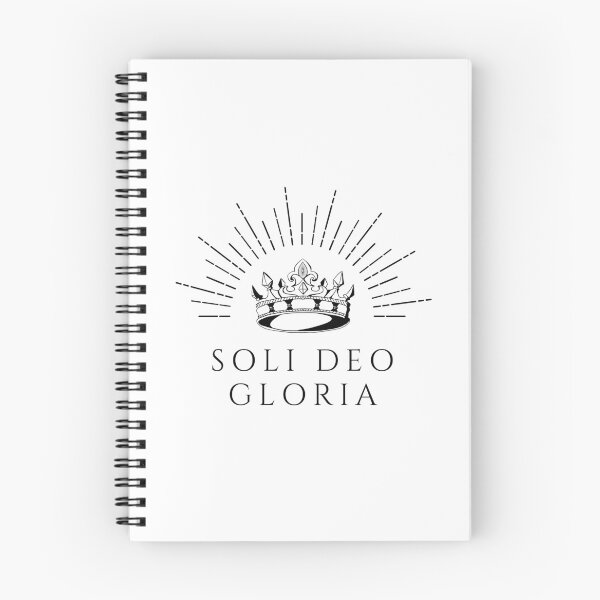 Item preview, Soli Deo Gloria - Black & White designed and sold by Toil+Profit.