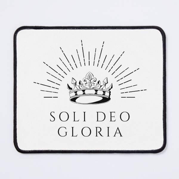 Item preview, Soli Deo Gloria - Black & White designed and sold by Toil+Profit.