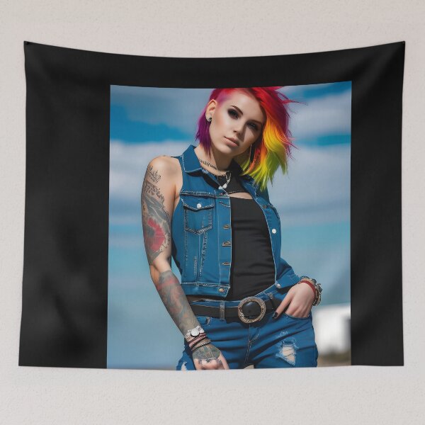Item preview, Pretty Punk Girl... designed and sold by Hall-O-Gram.