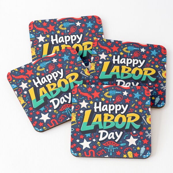 Item preview, Happy Labor Day Festive American Design designed and sold by TheArtOfPat.