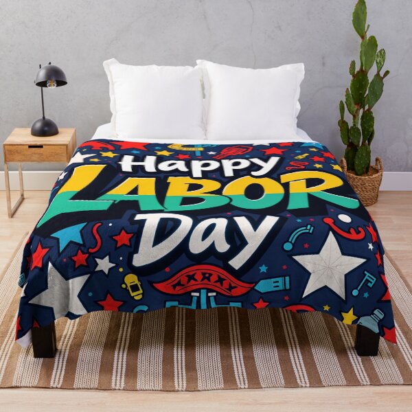 Item preview, Happy Labor Day Festive American Design designed and sold by TheArtOfPat.