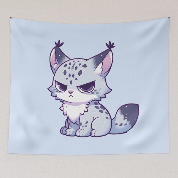 Item preview, Grumpy lynx #LynxLoverGift #LynxMom #LynxDad #LynxLover #LynxOwner #Lynx designed and sold by Anna Halasek.