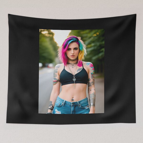 Item preview, Pretty Punk Girl... designed and sold by Hall-O-Gram.