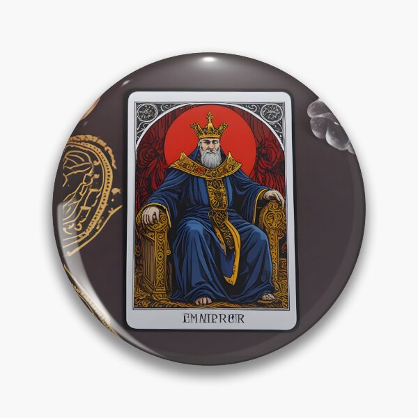 Item preview, The Emperor Tarot Card designed and sold by BougieSouthern.