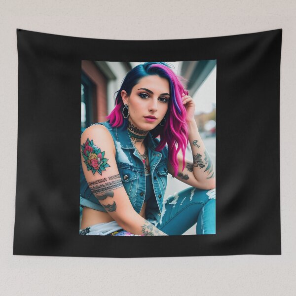 Item preview, Pretty Punk Girl... designed and sold by Hall-O-Gram.
