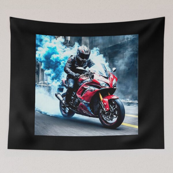 Item preview, Moto Cruise And Blue Smoke designed and sold by Kingcls.