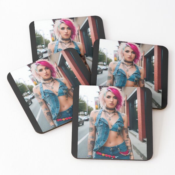 Item preview, Pretty Punk Girl... designed and sold by Hall-O-Gram.