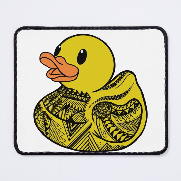 Item preview, Tribal Yellow Rubber Duck designed and sold by Steeb757.