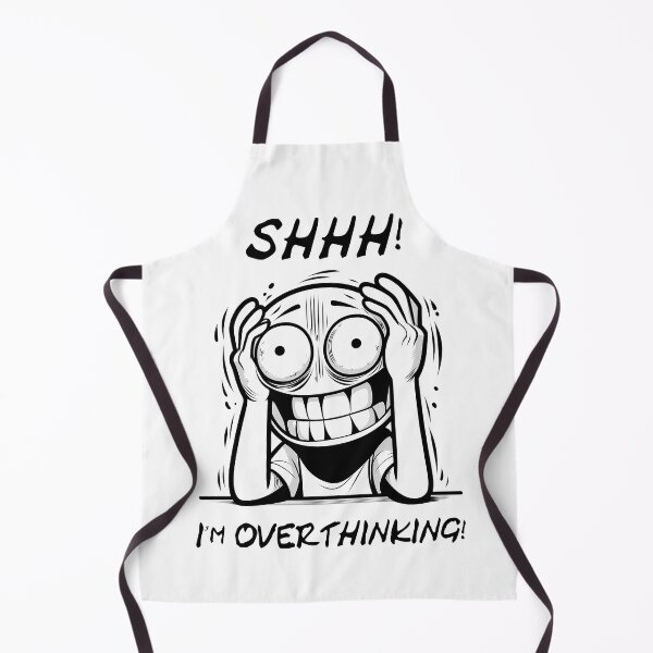 Item preview, Shhh! I'm Overthinking! (2) designed and sold by Black Sands Art.