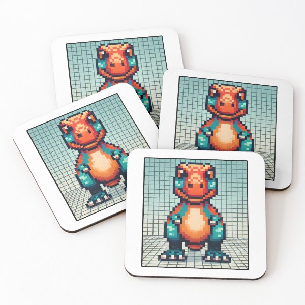 Item preview, Pixel Dino Showdown designed and sold by RetroPop23.