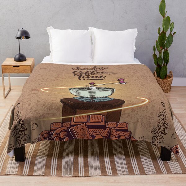 Item preview, coffee chocolate time fantasy vintage poster, highly caffeinated, chocolate, typography, magefesa coffee maker, coffee bean, clothing, sticker, tapestry, phone wallet, Framed Art Print, Hardcover, designed and sold by SpiralStairShop.