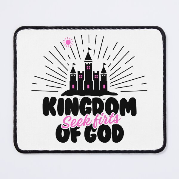 Item preview, Seek First the Kingdom of God, christian designed and sold by MoriaStore.