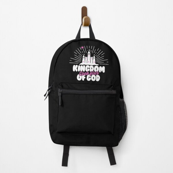 Item preview, Seek First the Kingdom of God, christian quotes designed and sold by MoriaStore.