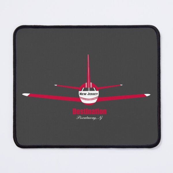 Item preview, Destination Piscataway New Jersey NJ Airplane Logo designed and sold by Lartheviking.