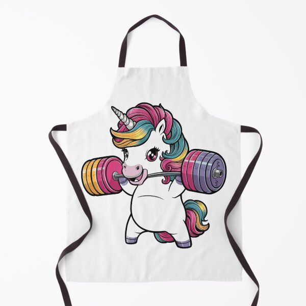 Item preview, Unicorn Weightlifting, Funny Unicorn designed and sold by Porcupine Tees ⭐⭐⭐⭐⭐.