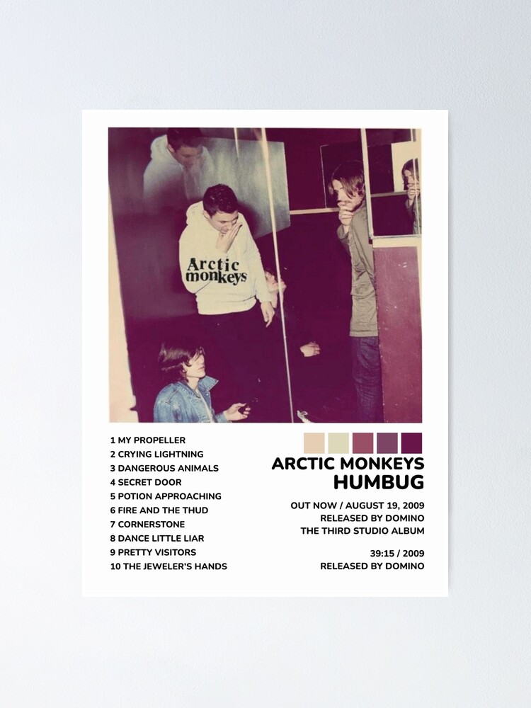 Arctic Monkeys Humbug Album Poster Poster