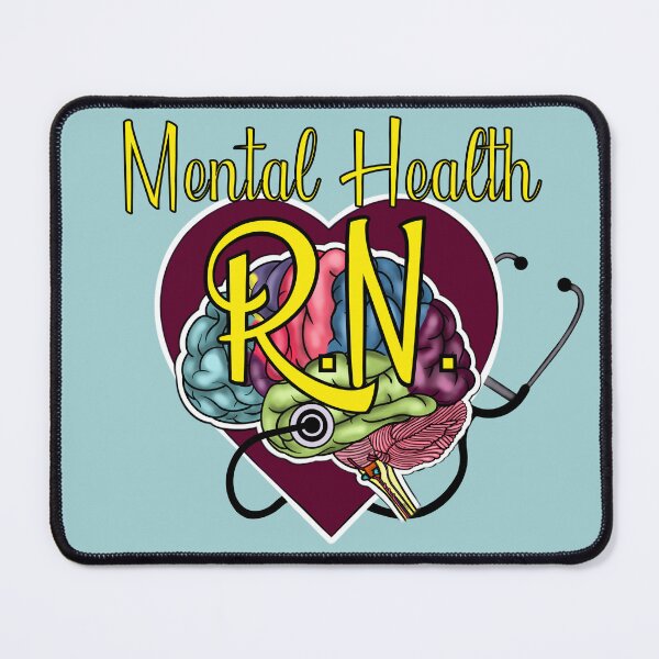 Item preview, Mental Health Nurse designed and sold by FivePugs.