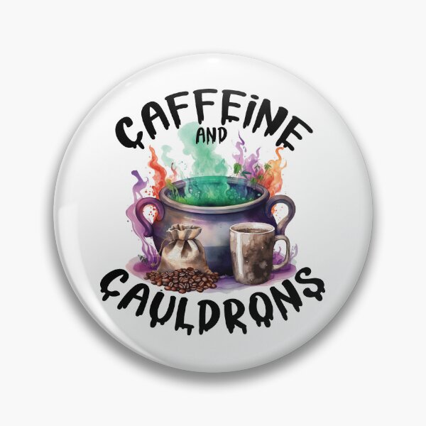 Item preview, Halloween caffeine and cauldrons  designed and sold by DEF-TEES84.