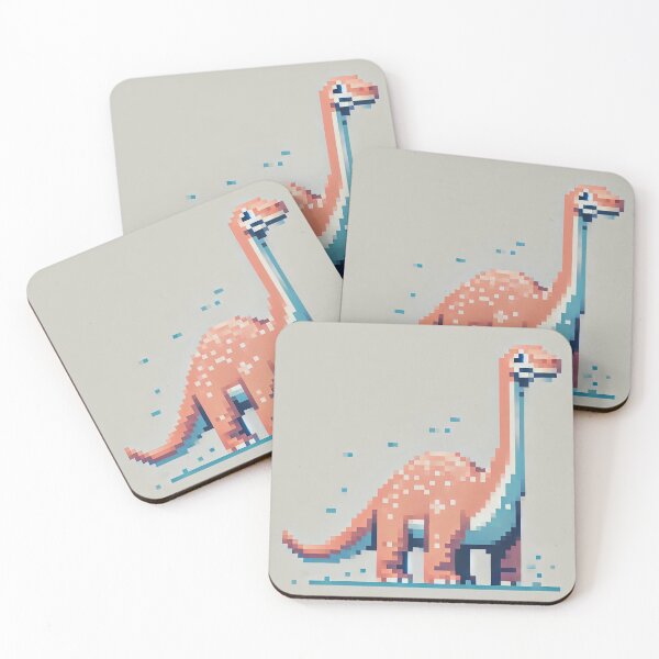 Item preview, Pixel Diplodocus Stand designed and sold by RetroPop23.