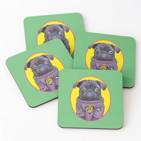 Item preview, Psych Nurse Puggy designed and sold by FivePugs.