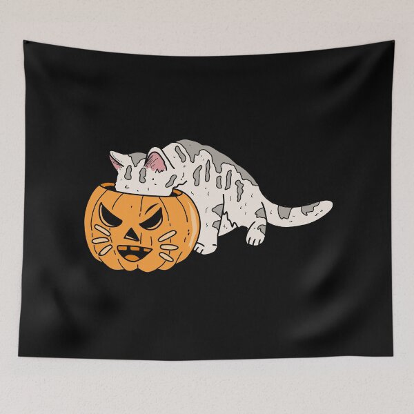 Item preview, Pumpkin cat designed and sold by Brexmore3.
