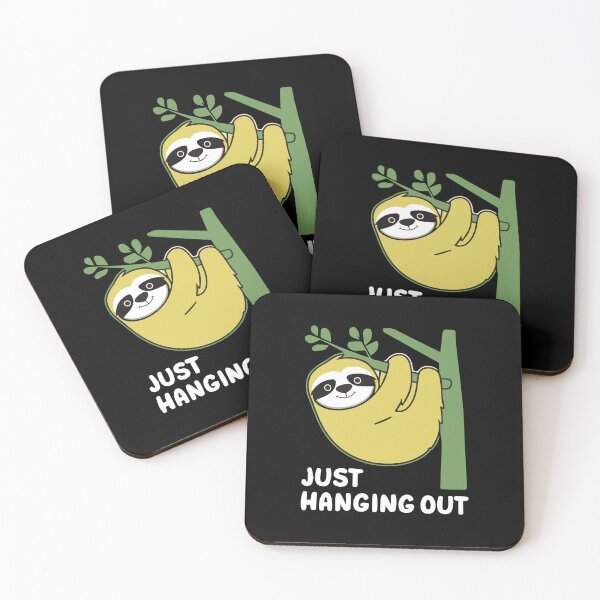Item preview, Sloth Relaxed Pop Culture Humor Just Hanging Out lazy designed and sold by w1ckerman.