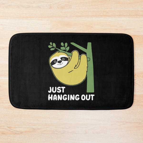 Item preview, Sloth Relaxed Pop Culture Humor Just Hanging Out lazy designed and sold by w1ckerman.
