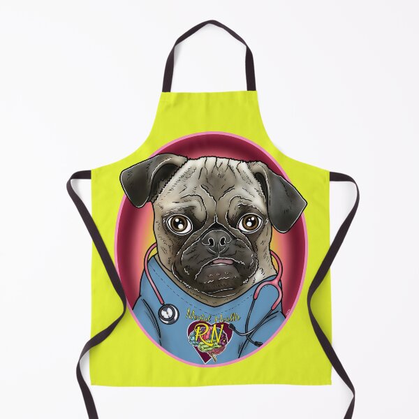 Item preview, Psych Nurse Puggy designed and sold by FivePugs.