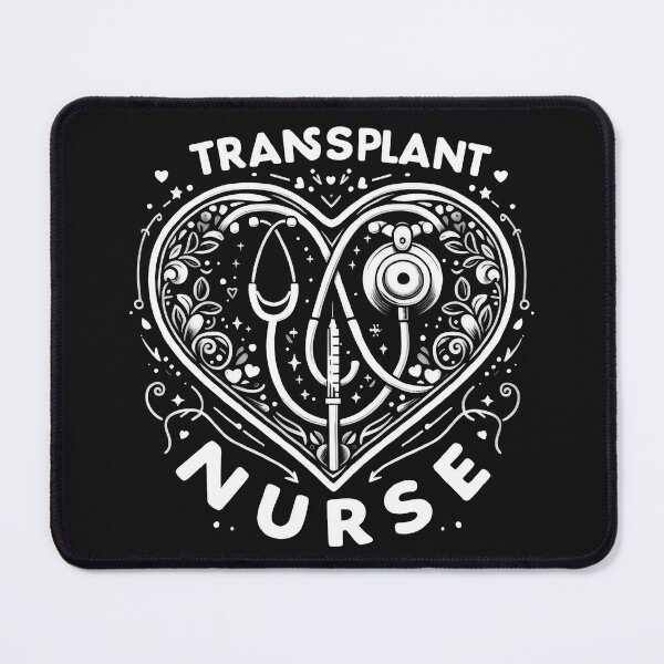 Item preview, transplant nurse designed and sold by GogoGrove.