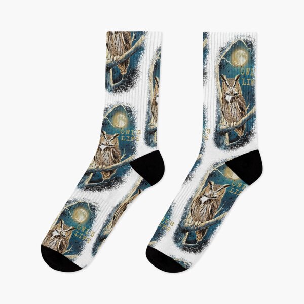 Item preview, owl's life designed and sold by graphicnew.