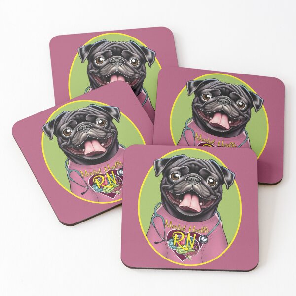 Item preview, Psych Nurse Puggy designed and sold by FivePugs.