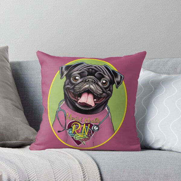Item preview, Psych Nurse Puggy designed and sold by FivePugs.