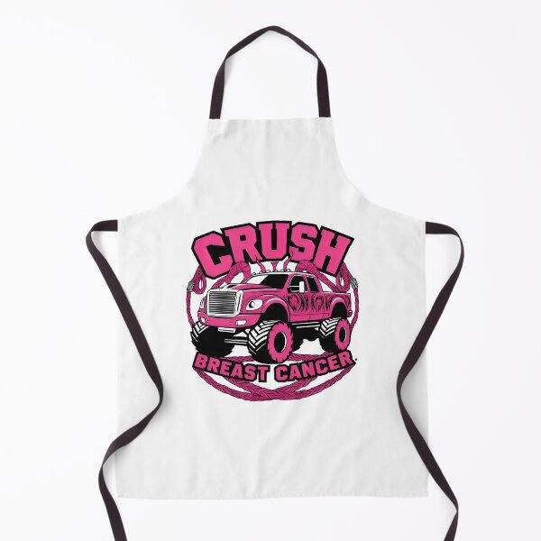 Item preview, crush breast cancer truck designed and sold by GogoGrove.