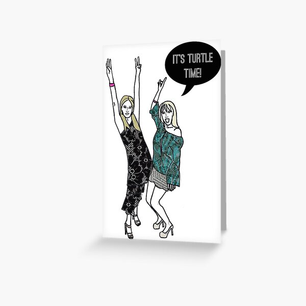 Turtle time Greeting Card
