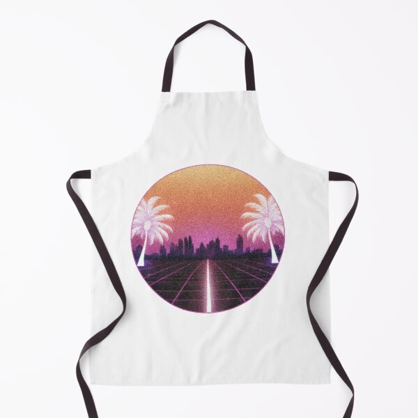 Item preview, Synthwave retro city skyline designed and sold by analogsandpixel.