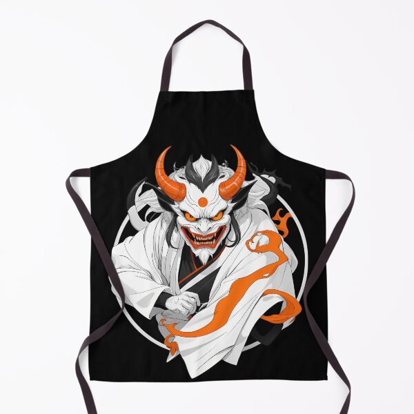Item preview, Dark Demon – Anime Demon Design in Black, White, and Orange designed and sold by Teehiv.