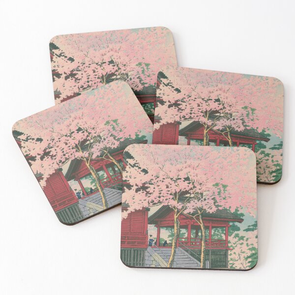 Item preview, Japanese Ukiyo-e Art by Hasui Kawase "Shimizu Kannon-do" designed and sold by Ukiyoe Spirit.