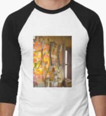 The Music Is Waiting To Happen - Sucre - Bolivia, South America Men's Baseball ¾ T-Shirt