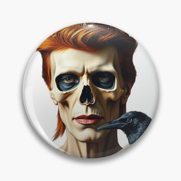 Item preview, David Bowie Skull PopArt, surrealism T-shirt, unique design designed and sold by TaliaShin.