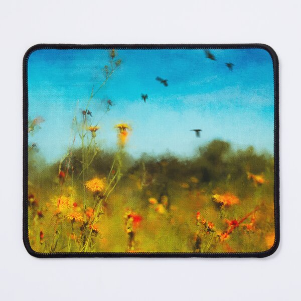 Item preview, Weeds And Flowers Digital Painting designed and sold by Dyrk Wyst Redbubble Shop.